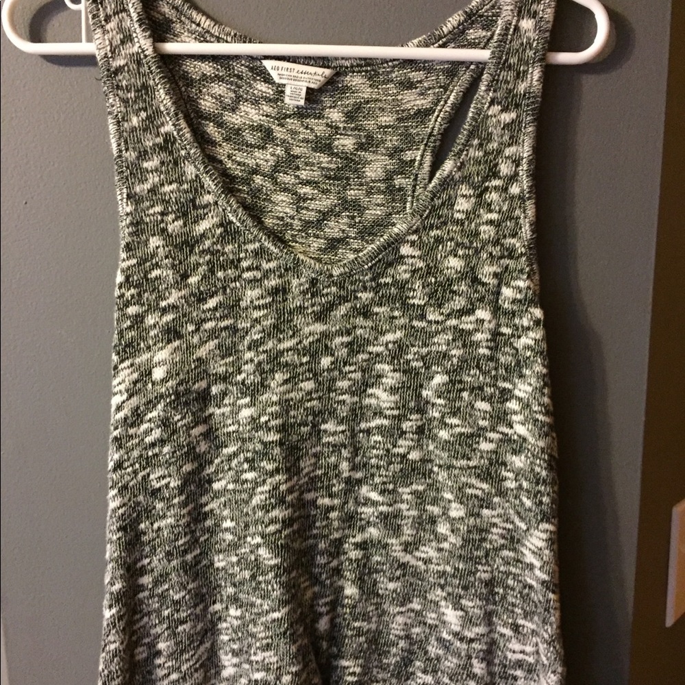American eagle sweater tank top
